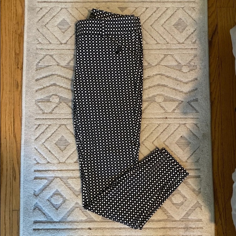 The Limited Ankle Pants Polka Dots
